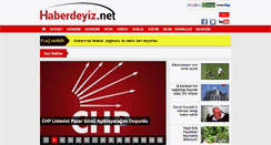 Desktop Screenshot of haberdeyiz.net